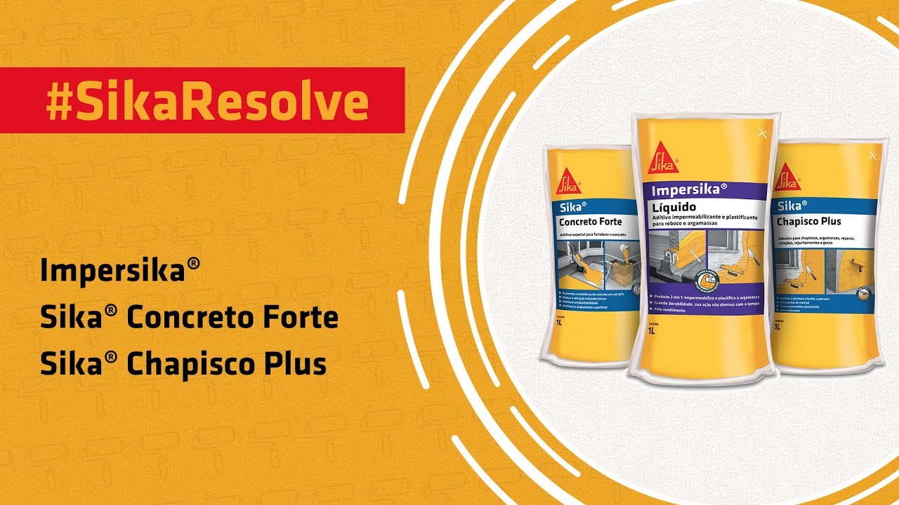 Conheça os Amigos do Cimento, os produtos que darão uma turbinada na sua obra